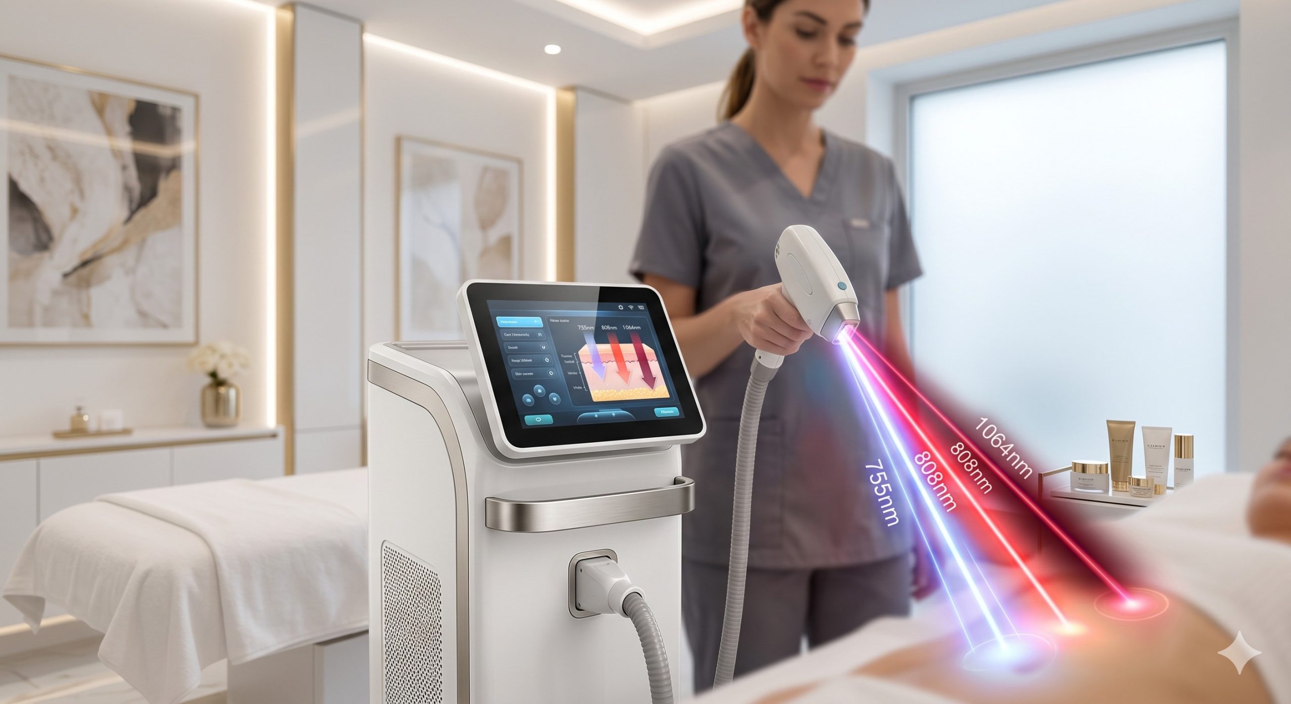 The Ultimate Clinic Guide to Laser Hair Removal Machine Distributor: Efficacy, Wavelengths, and ROI details