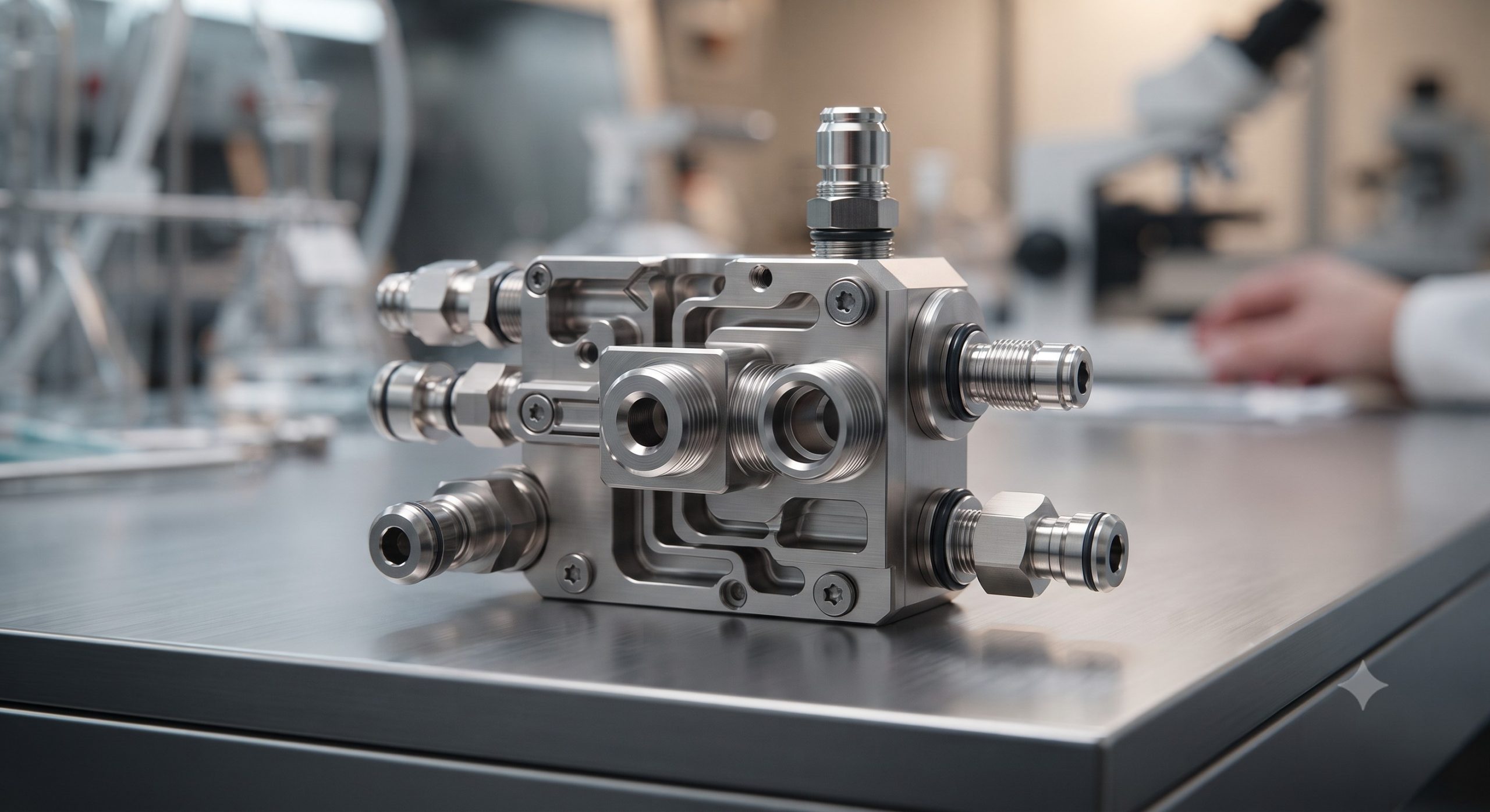 Buy Tight-Tolerance Components for Laboratory Analytical Instruments | Premium OEM Aesthetic Machine | Global Fast Shipping scenario 1