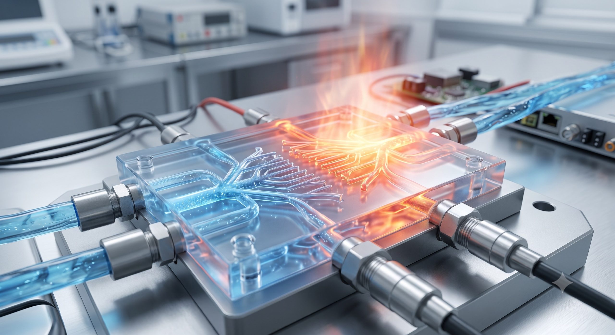 Direct Source Micro-Fluidic Channel Blocks with High Aspect Ratio Machining | Premium OEM Aesthetic Parts | Global Fast Shipping scenario 3