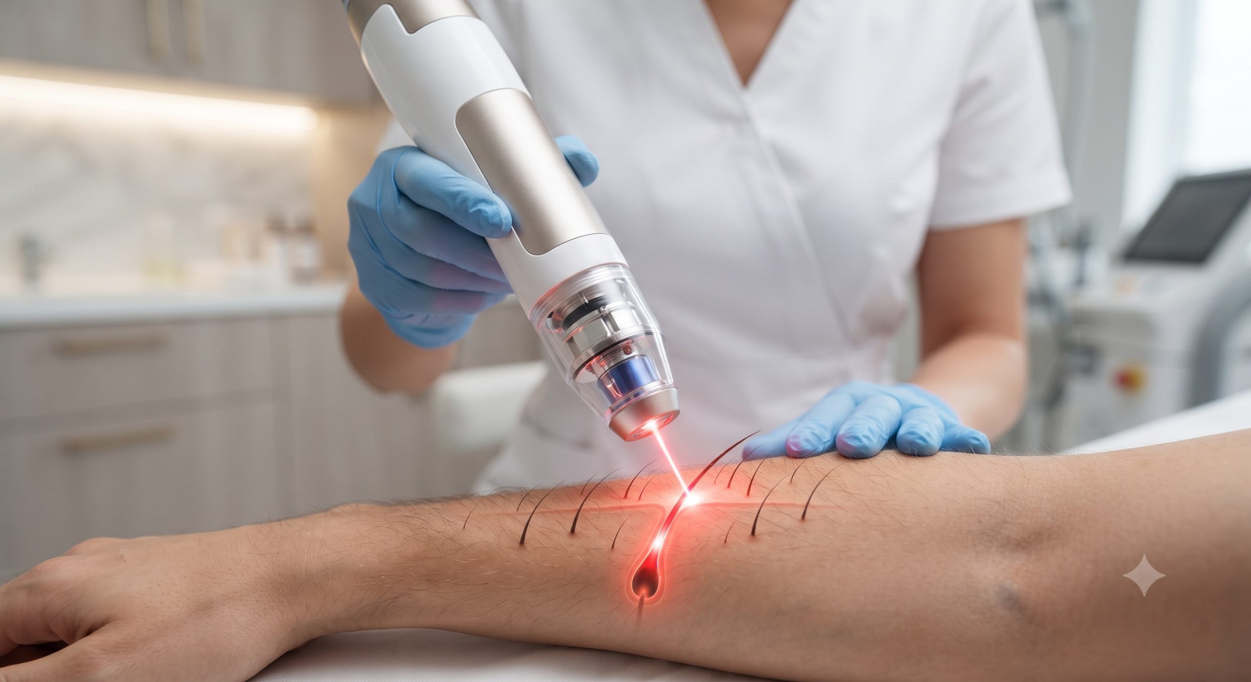The Ultimate Clinic Guide to Laser Hair Removal Raw Material Traceability: Efficacy, Wavelengths, and ROI details