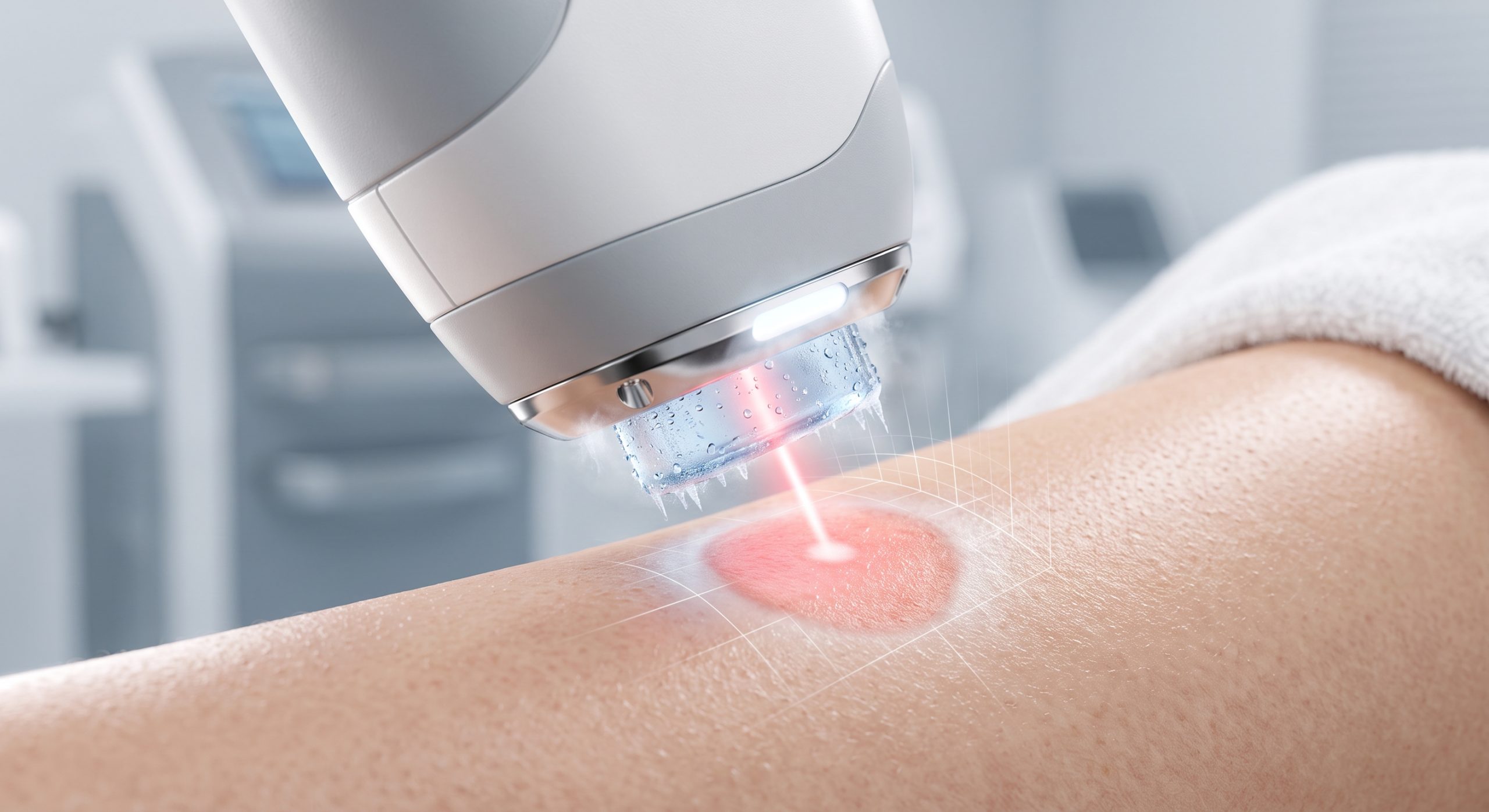 Inside the Hardware: Epidermal Cooling and Imported Laser Bars of Diode Laser Hair Removal details
