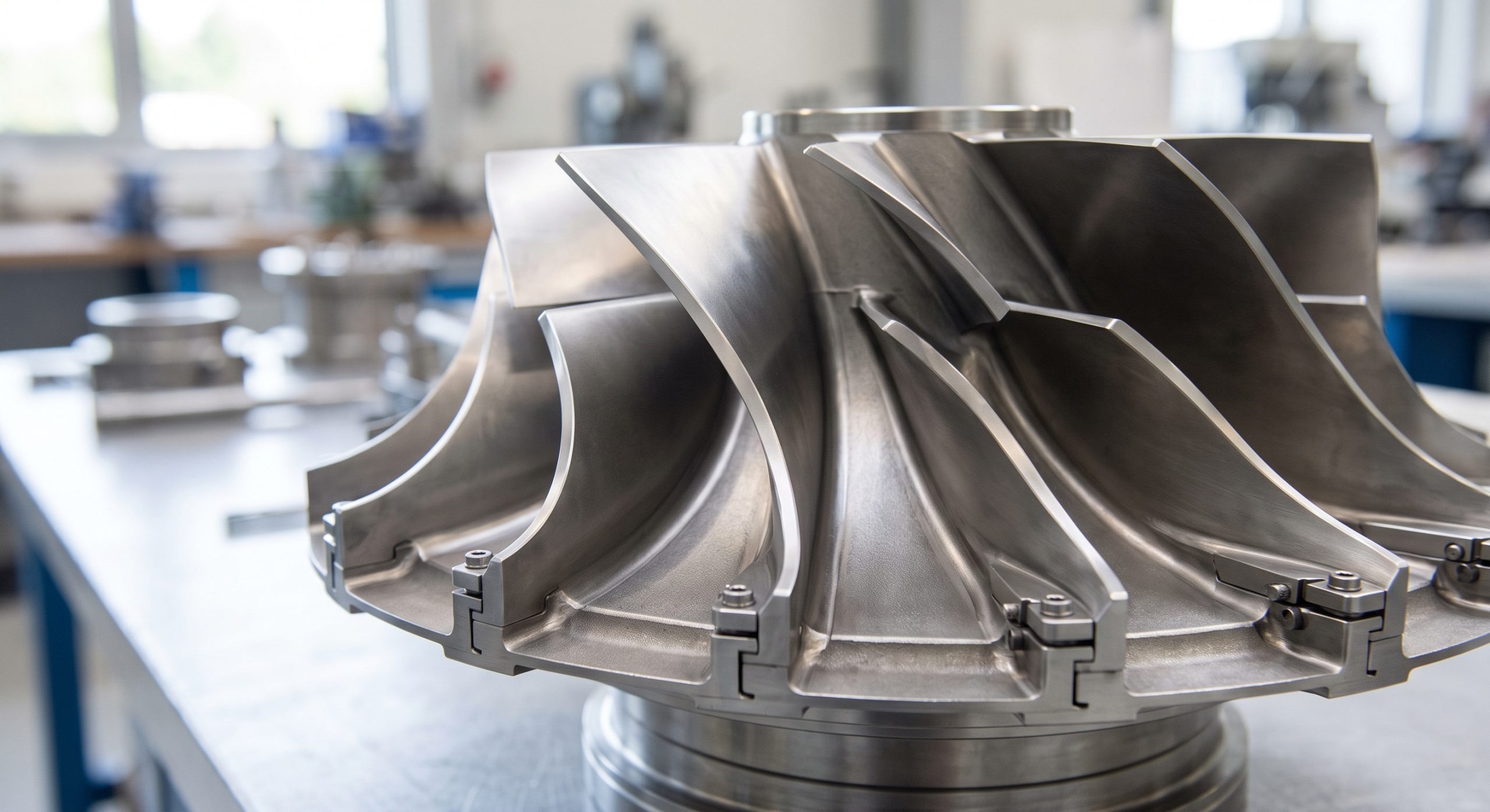 Factory Direct Machined Turbine Blades for Power Generation Subsystems | Premium OEM Aesthetic Machine Supplier scenario 1
